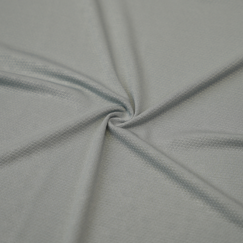 ไม้ไผ่ viscose/polyester ยืดผ้าตาข่าย